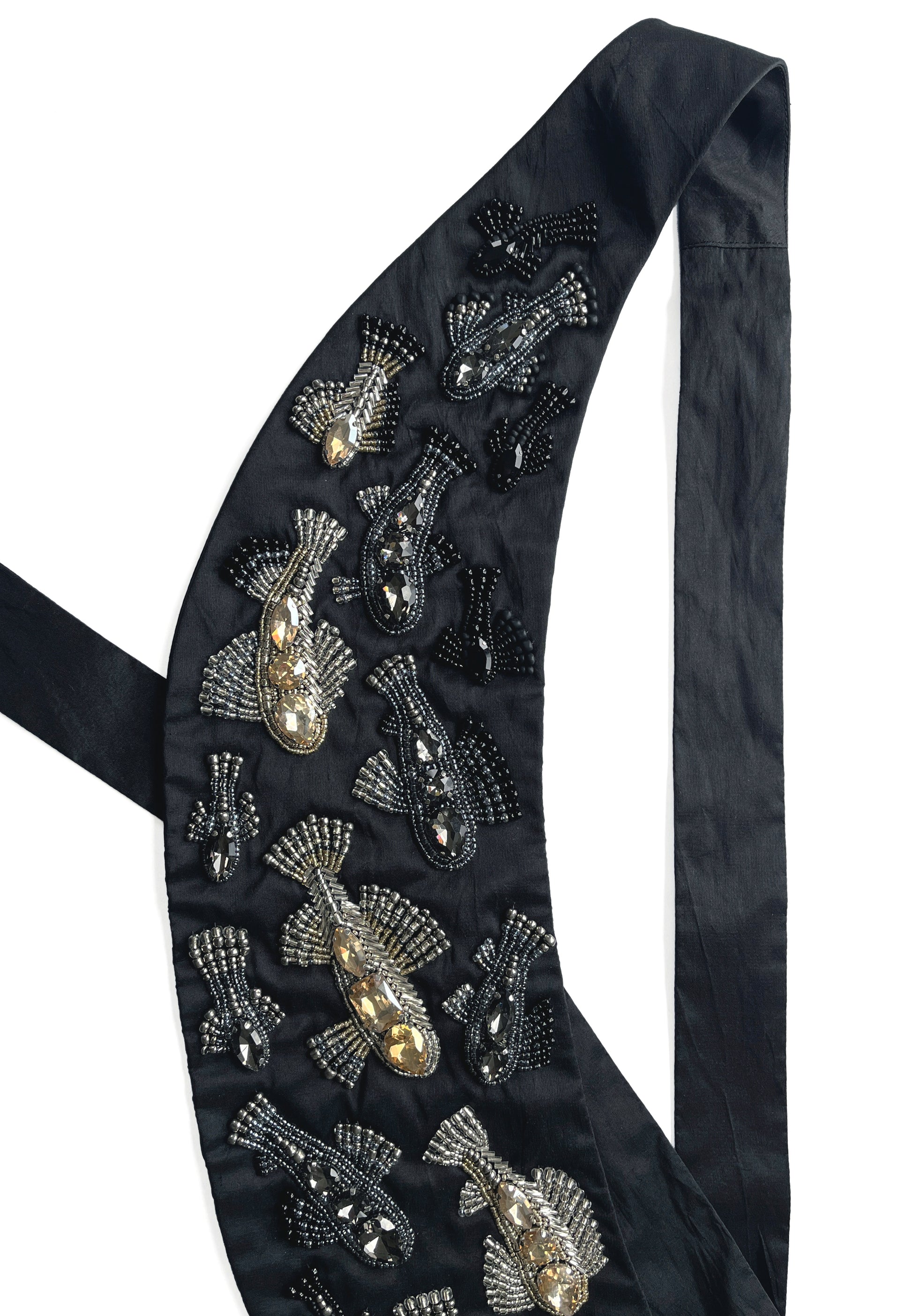 Little Fish Embroidered Apron Belt
