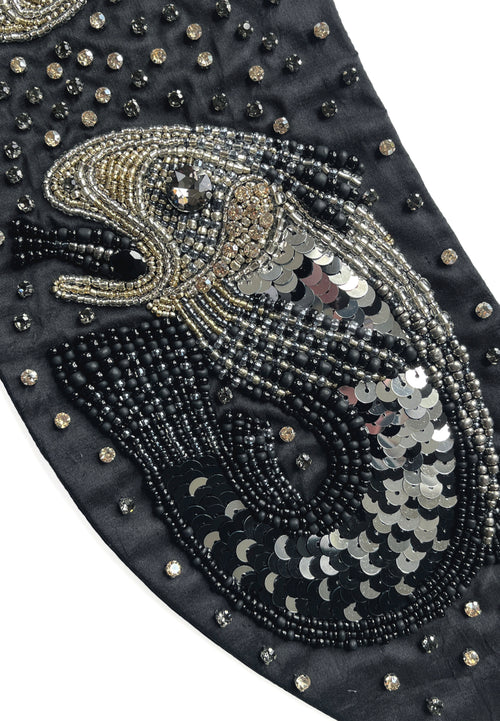 BIG FISH EMBROIDERED APRON BELT