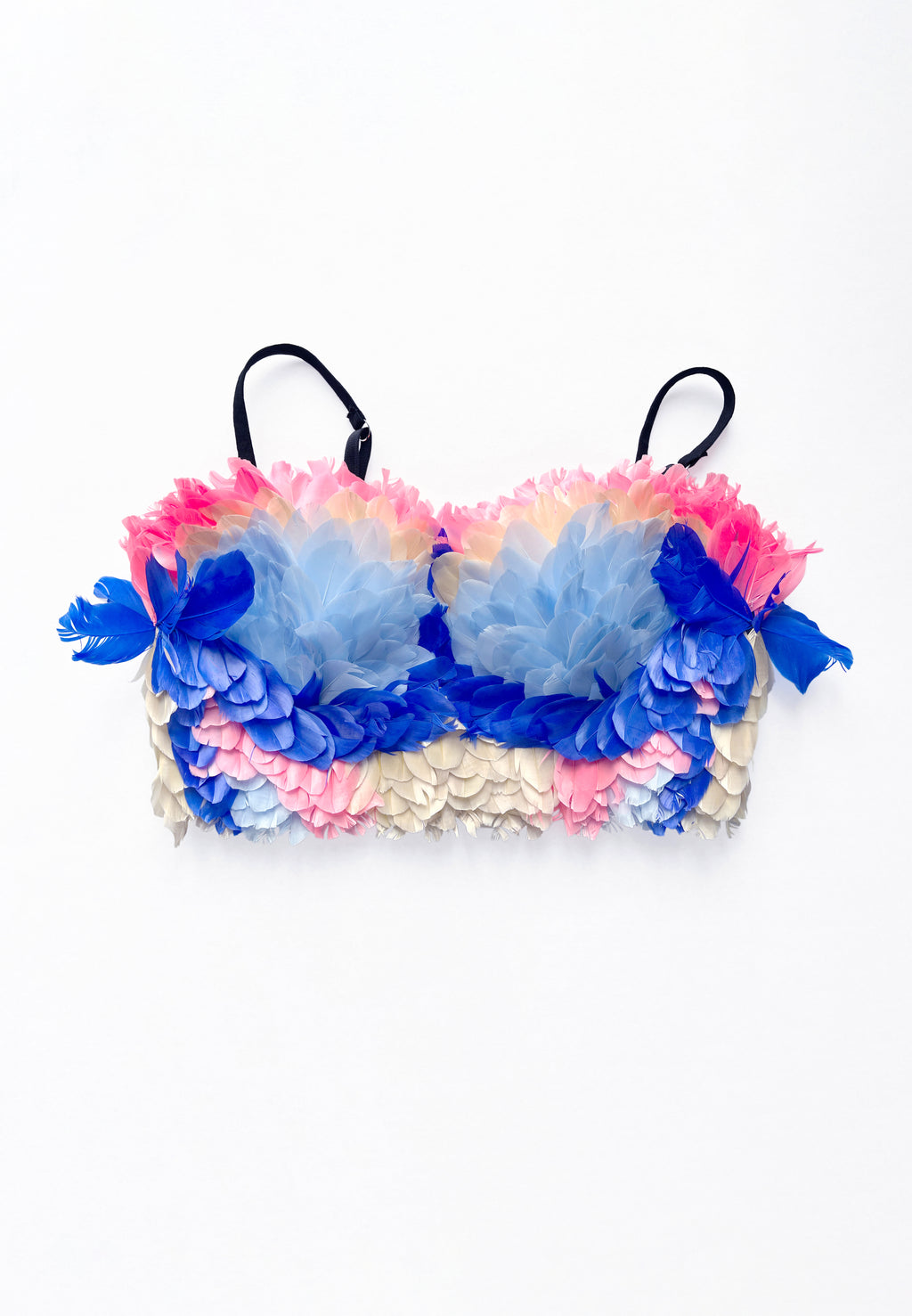 FEATHERS BRA TOP