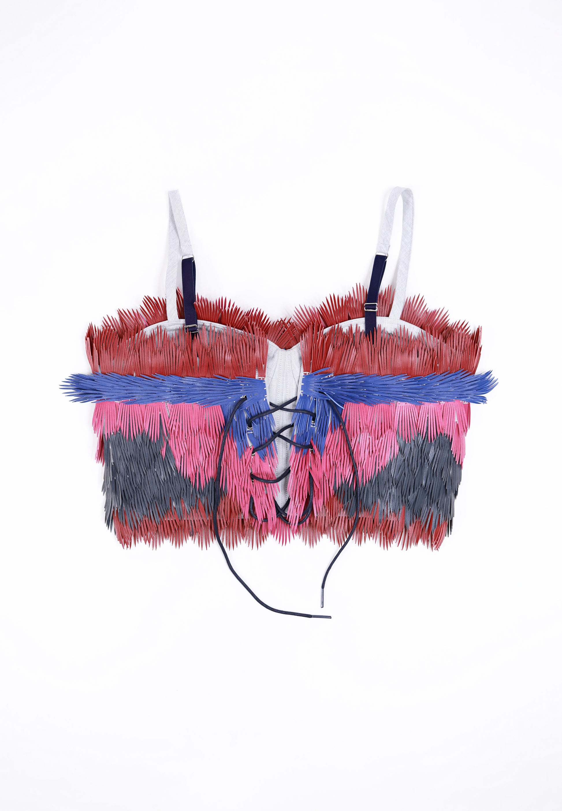 Leather Feathers Corset