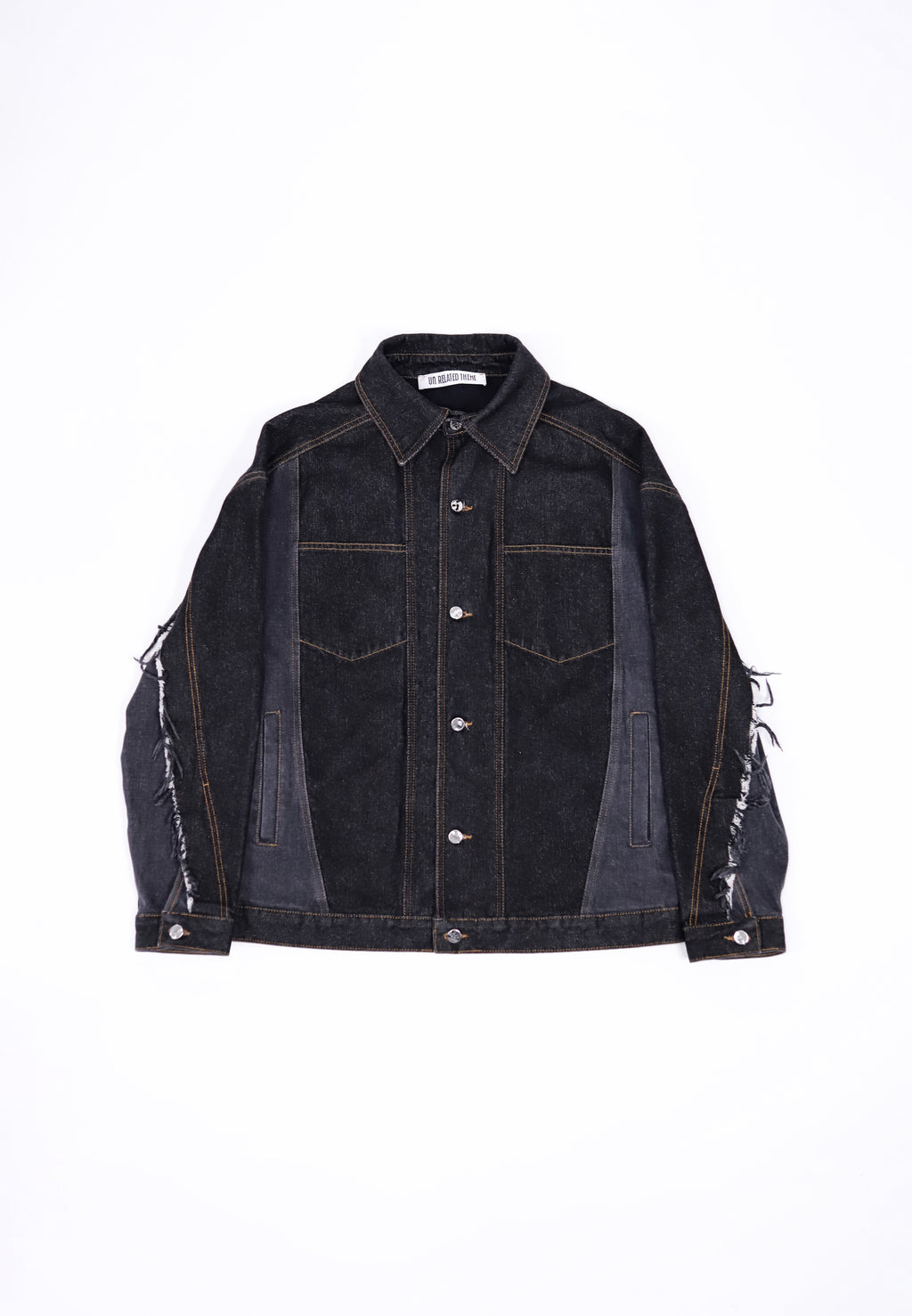 BLACK SHADES TWISTED DENIM JACKET