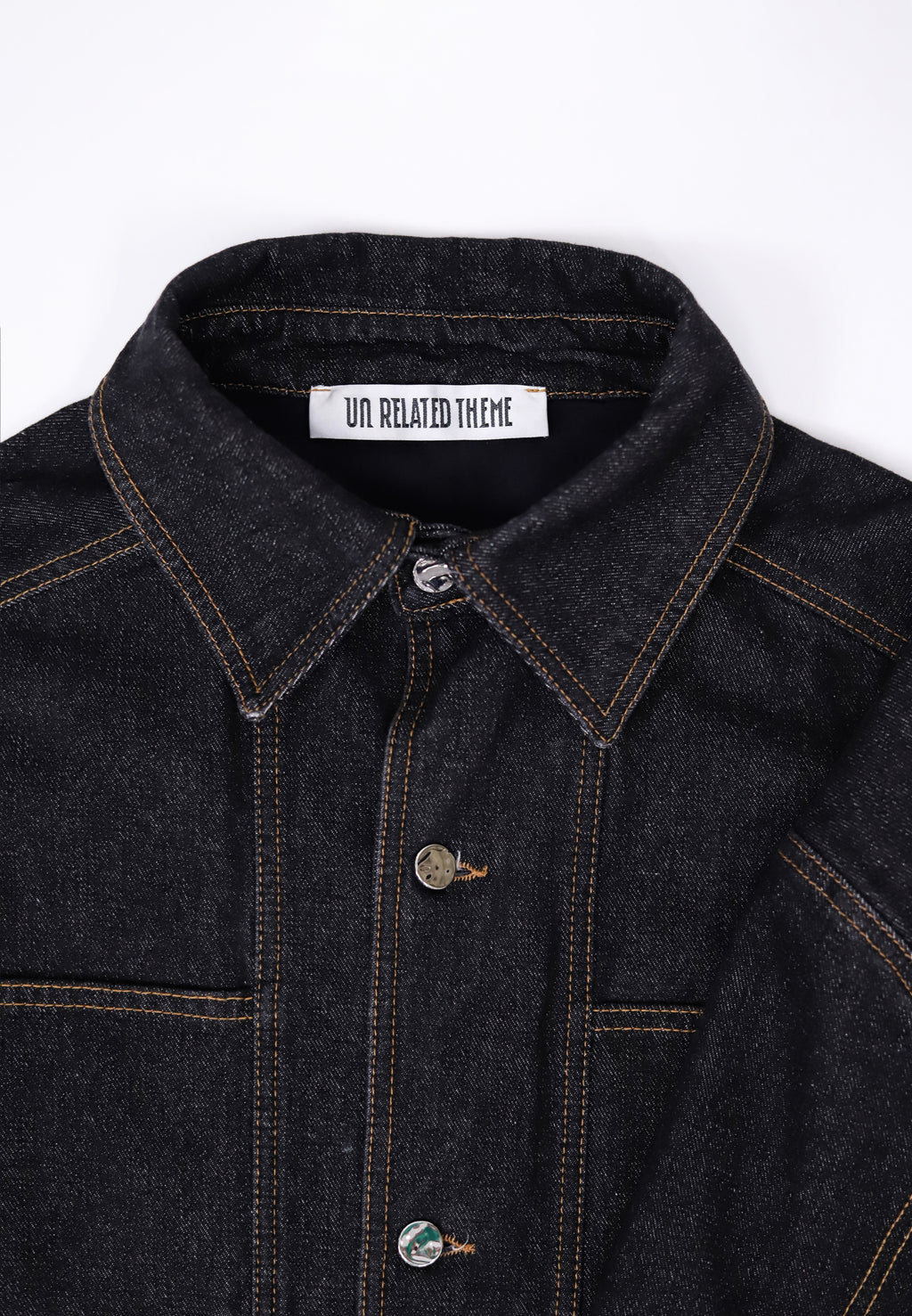 BLACK SHADES TWISTED DENIM JACKET