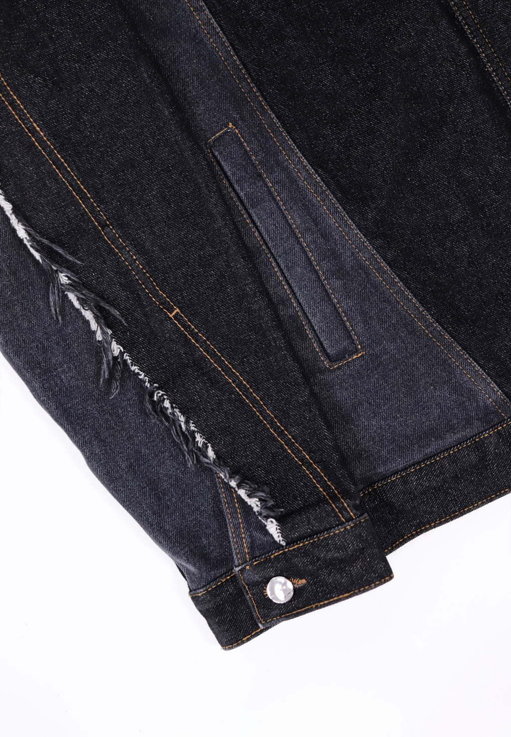 BLACK SHADES TWISTED DENIM JACKET