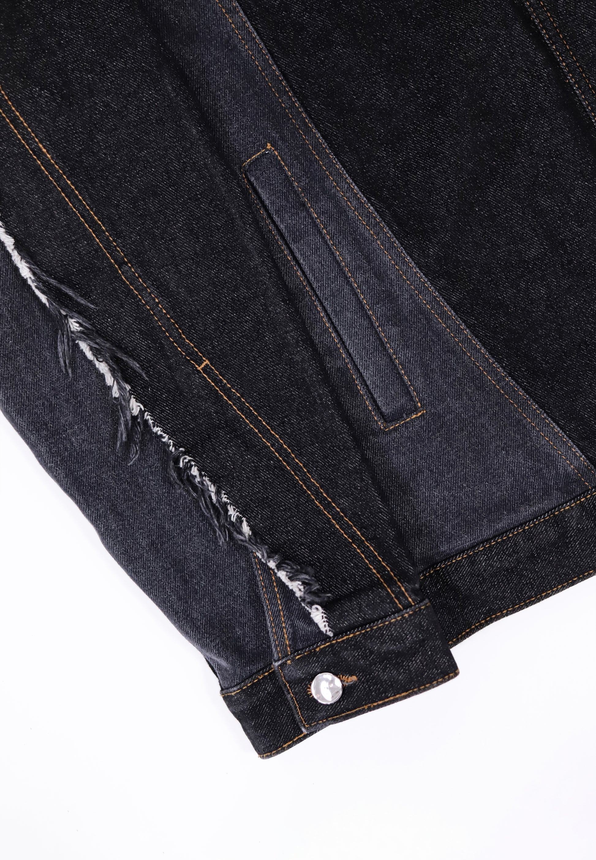 BLACK SHADES TWISTED DENIM JACKET