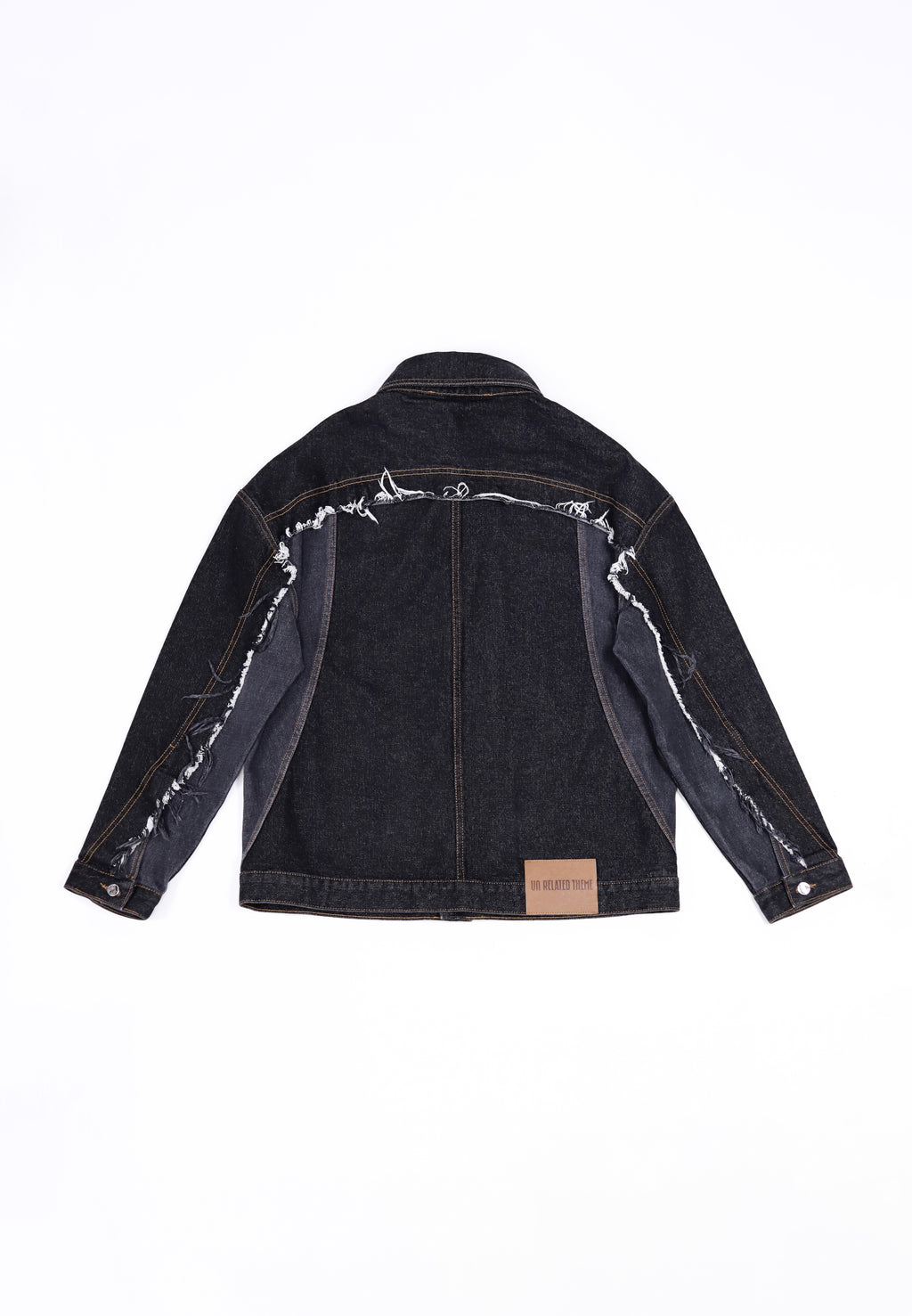 BLACK SHADES TWISTED DENIM JACKET