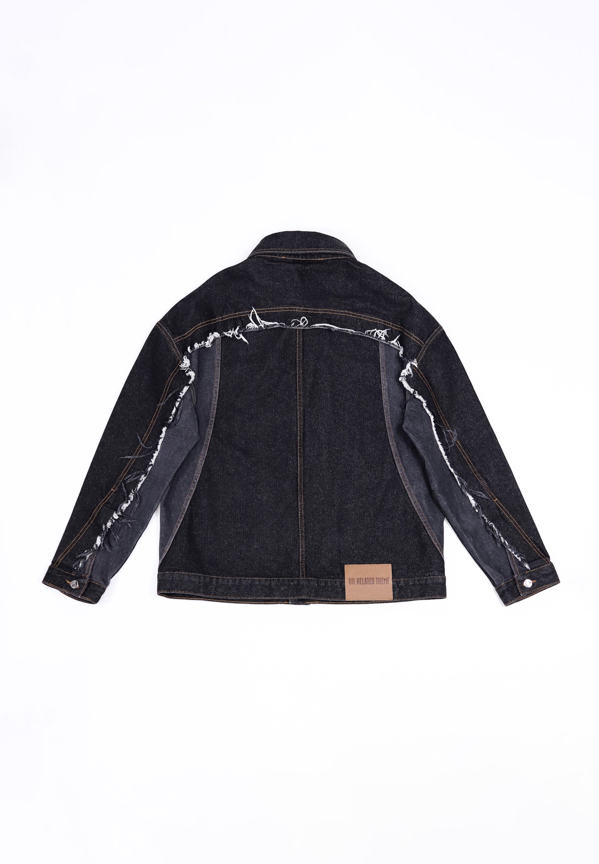 BLACK SHADES TWISTED DENIM JACKET