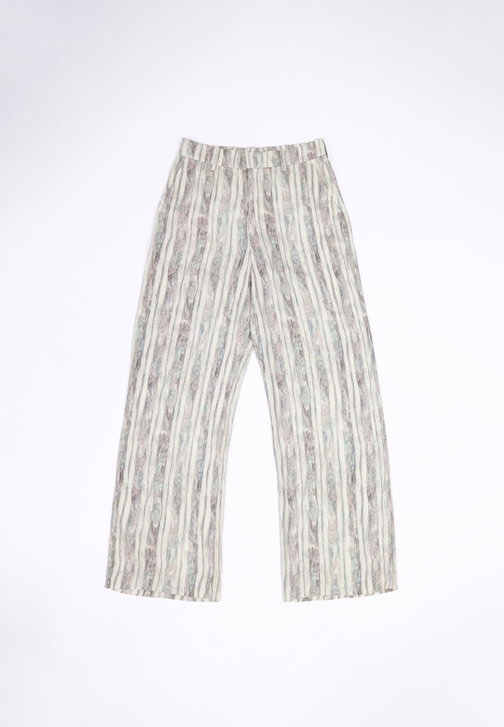 HAND-DRAWN STRIPE TROUSER PANTS