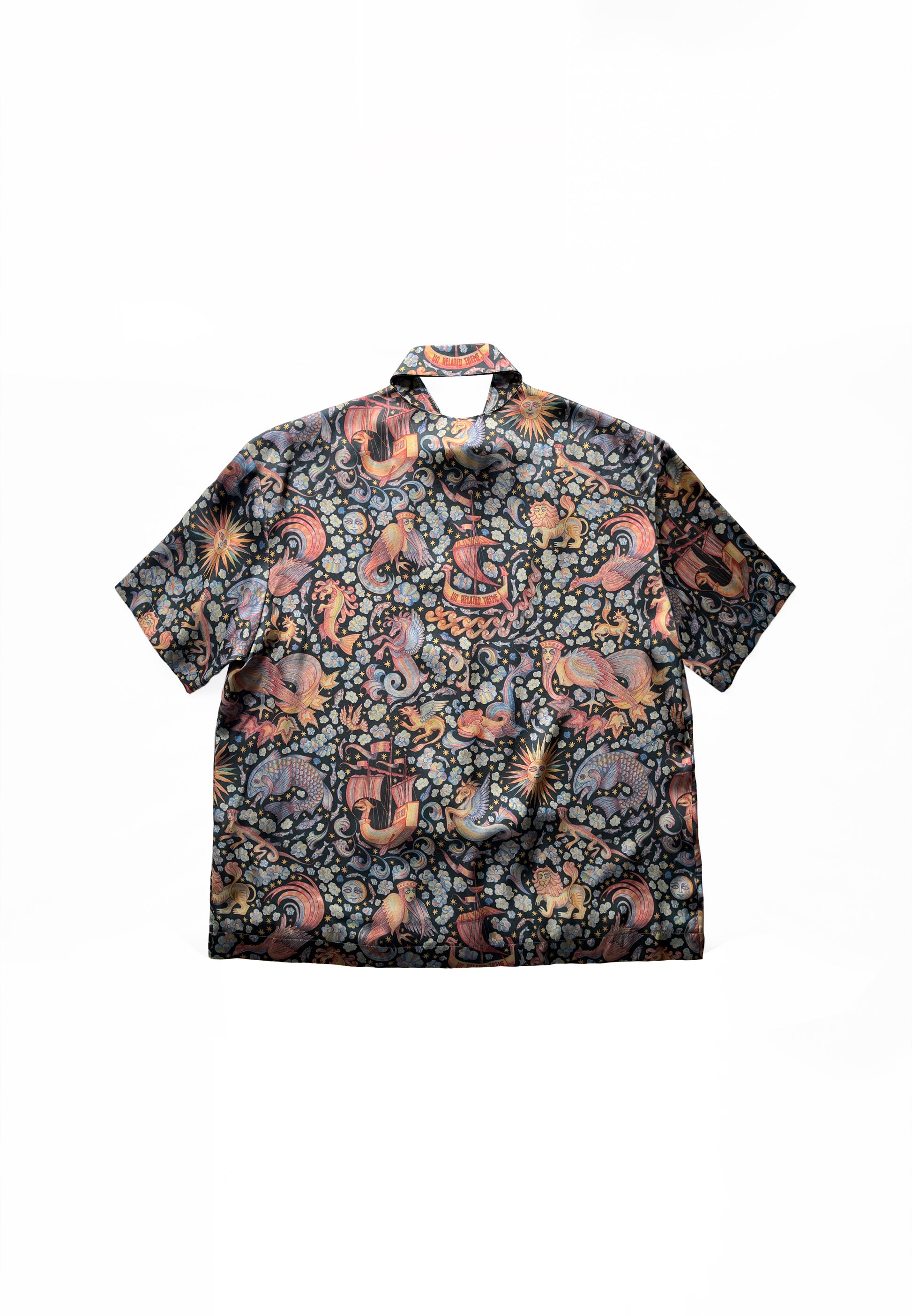 CHAOTIC CREATURES SILK BOWLING SHIRT